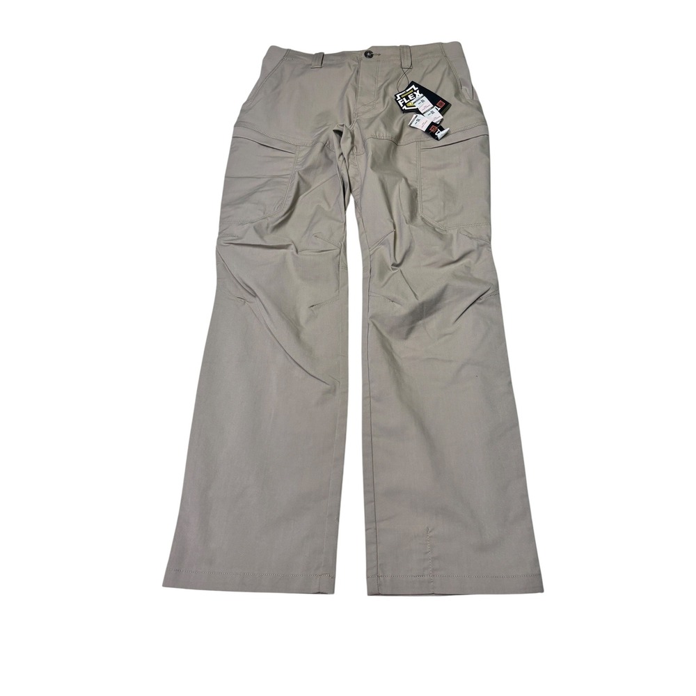 NWT 5.11 Tactical Womens Apex Pant 10 W32 L31 Short Khaki Flex-Tac Cargo Pants